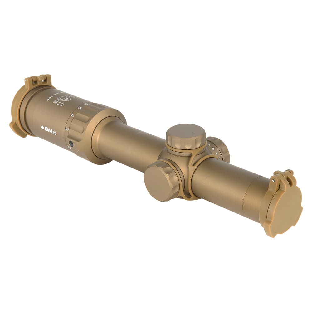 SAI Optics SAI 6 1-6x24mm .1 MRAD FFP 6.8 BDC Rapid Aiming Feature